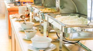 Corporate catering services